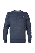 Heathered crew-neck sweatshirt - Image n°4