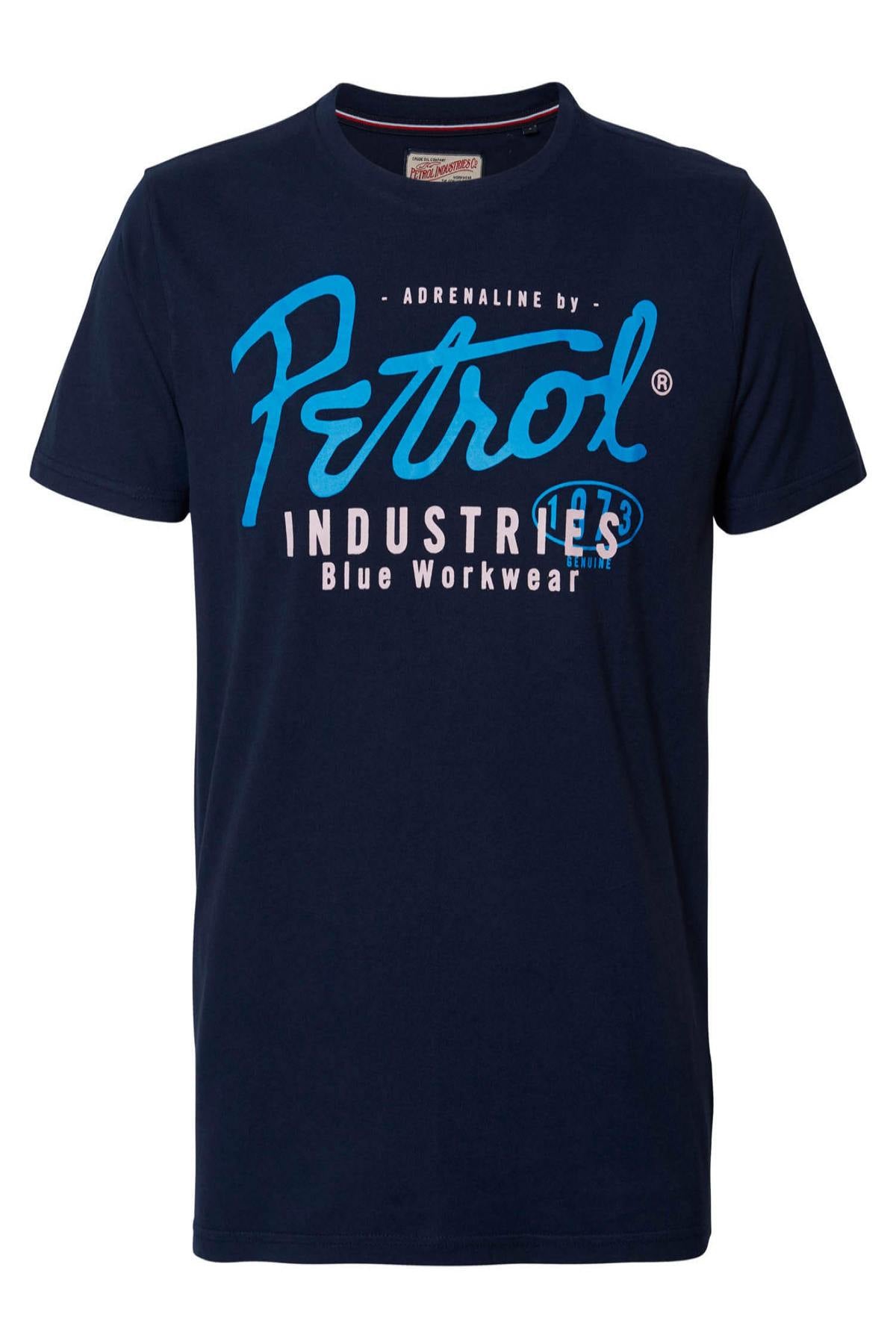 Men's navy blue t-shirt - Image n°4