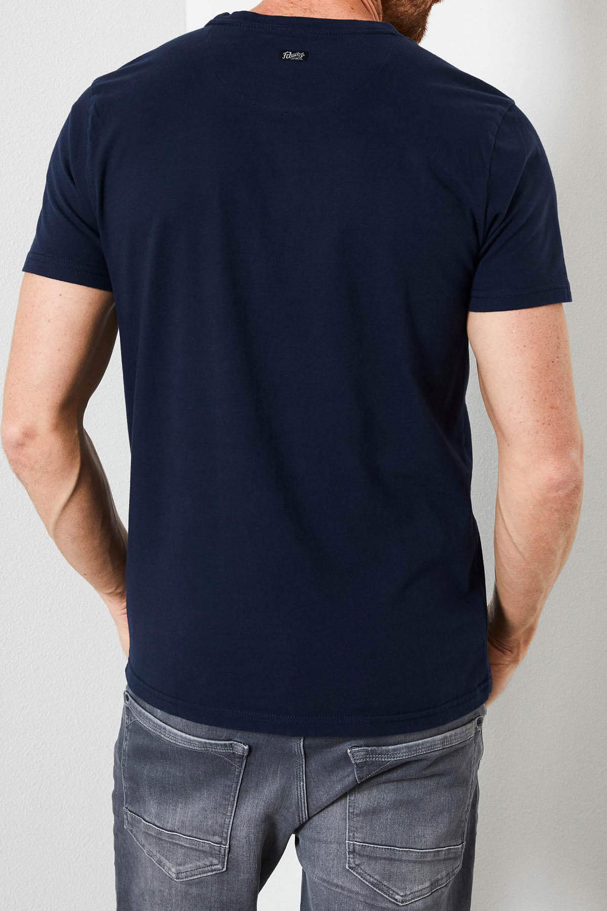Men's navy blue t-shirt - Image n°3