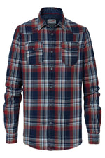 Blue and red checked shirt - Image n°4