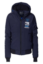Boys' hooded bomber jacket - Image n°1