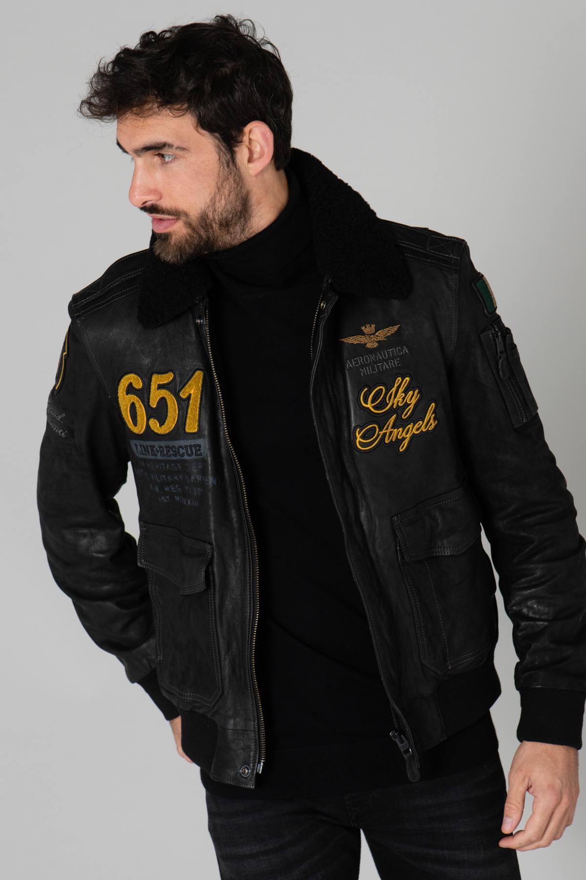 Sky Angels Italian Bomber Jacket - Image n°6