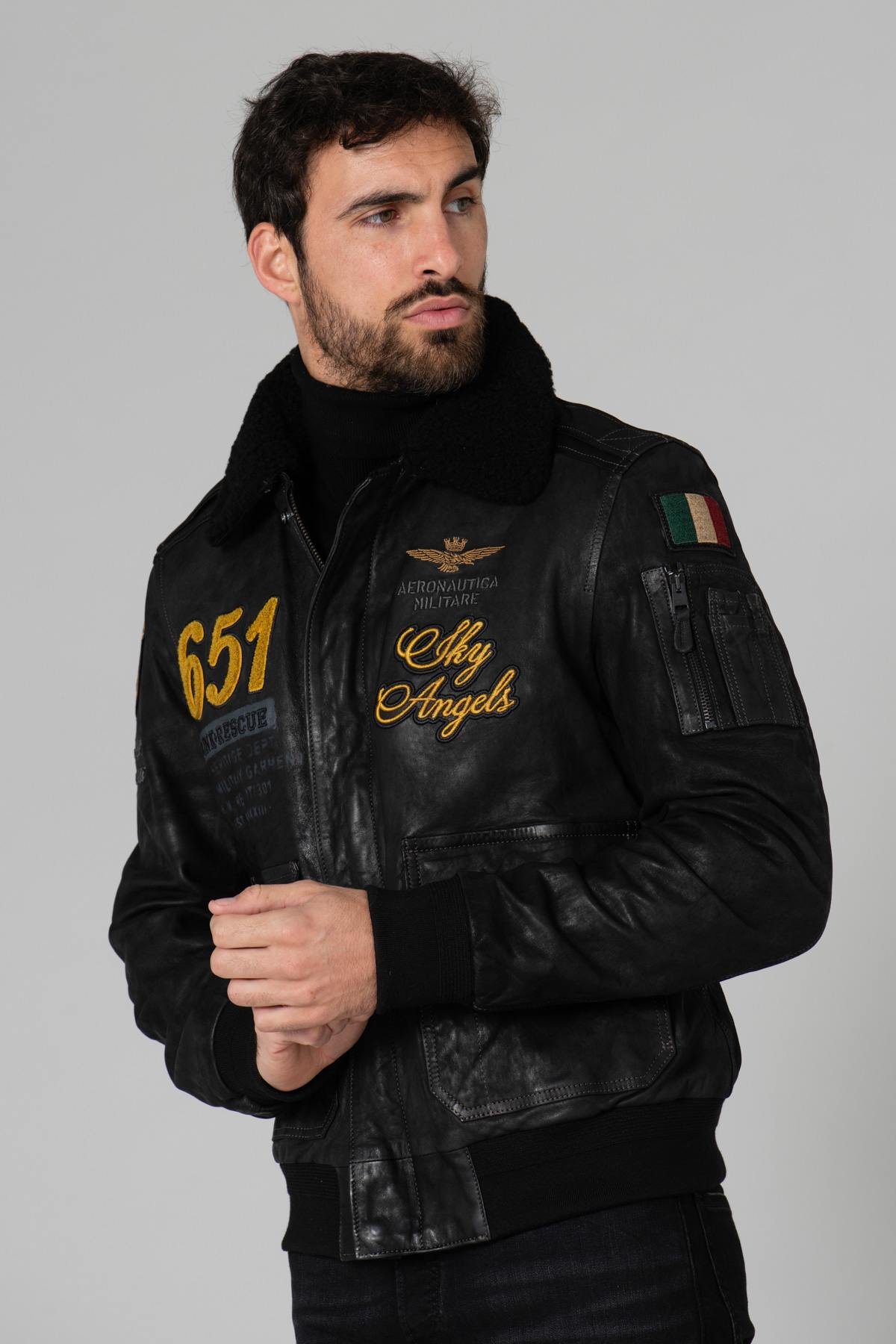 Sky Angels Italian Bomber Jacket - Image n°1