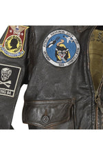 USS Forrestal Vietnam Era G-1 Pilot Jacket - Image n°5