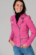 Pink leather perfecto - Image n°4