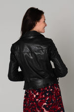Total black perfecto with belt - Image n°7