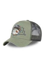 Pitbull biker cap khaki green - Image n°1