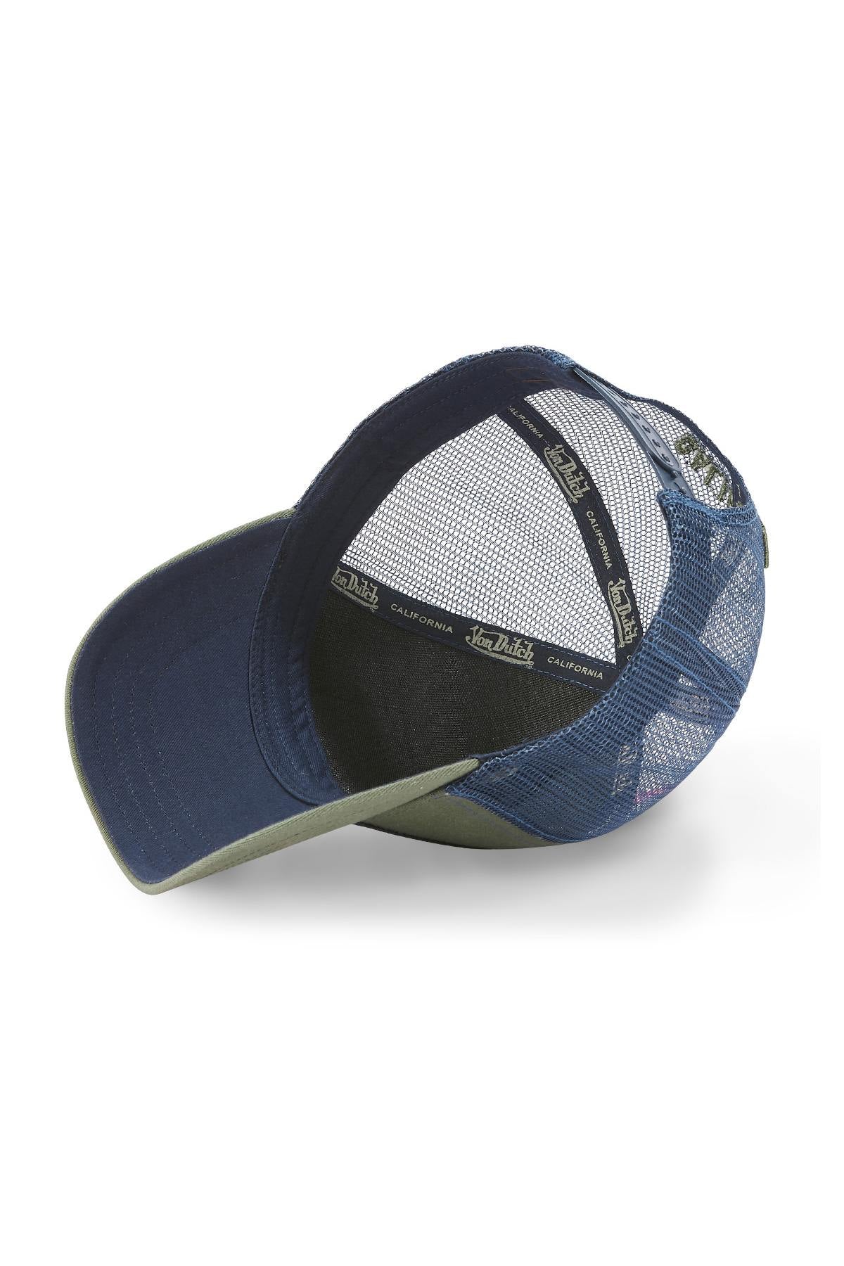 Khaki green American flag cap - Image n°3
