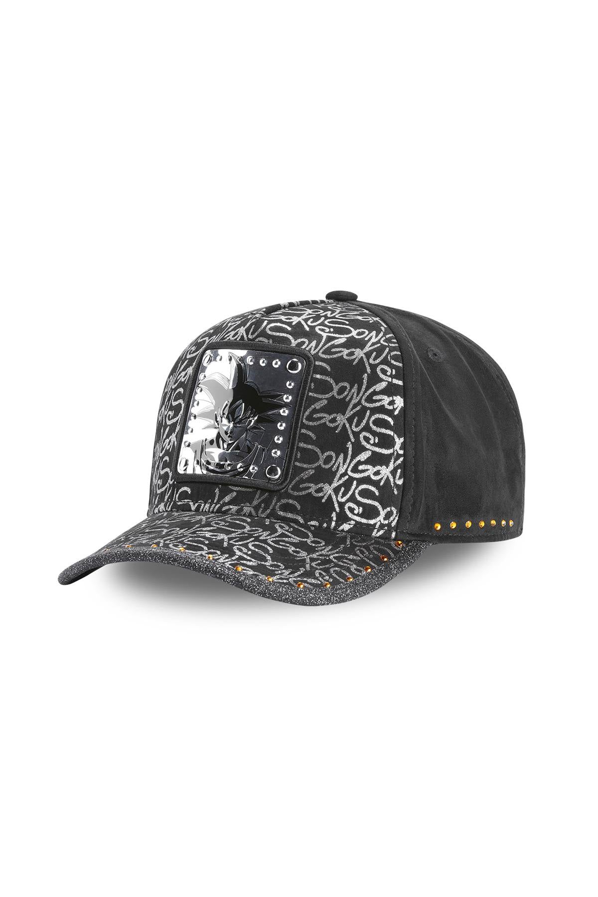 SonGoku silver black cap - Image n°1