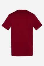Dark red t-shirt with logo - Image n°2