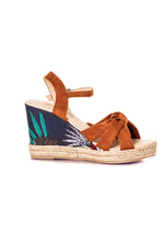 Brown wedge heels - Image n°7
