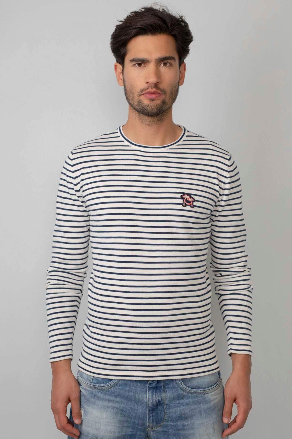 Organic cotton sailor sweater - Image n°2