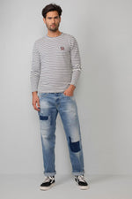 Organic cotton sailor sweater - Image n°3