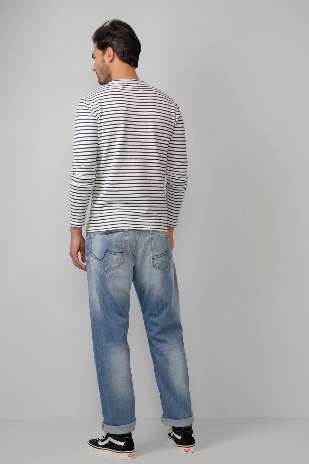 Organic cotton sailor sweater - Image n°4