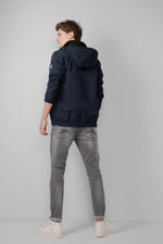 Recycled polyester hooded jacket - Image n°10