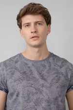 Men's floral pattern t-shirt - Image n°2