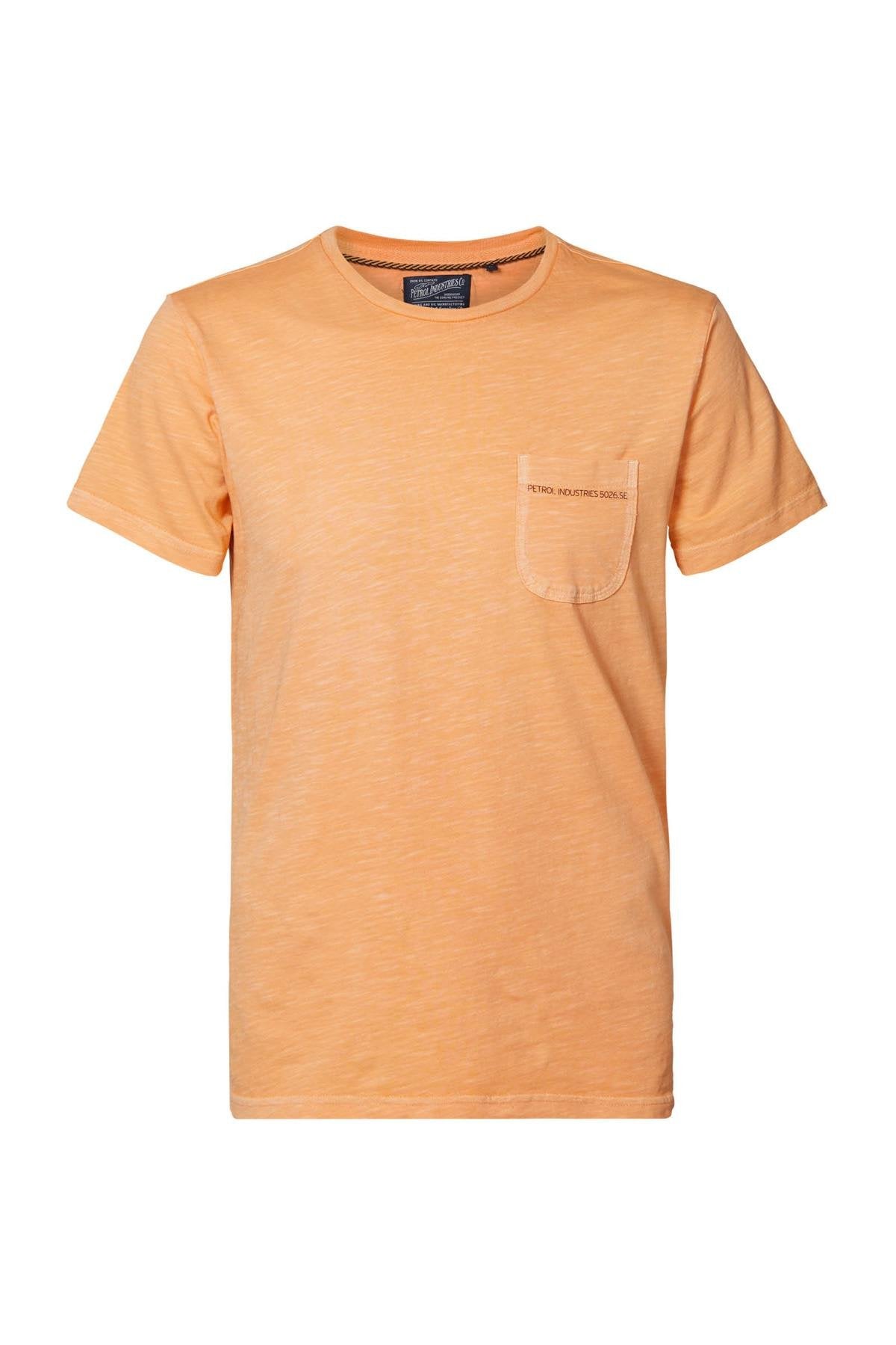 Men's pastel orange T-shirt - Image n°5