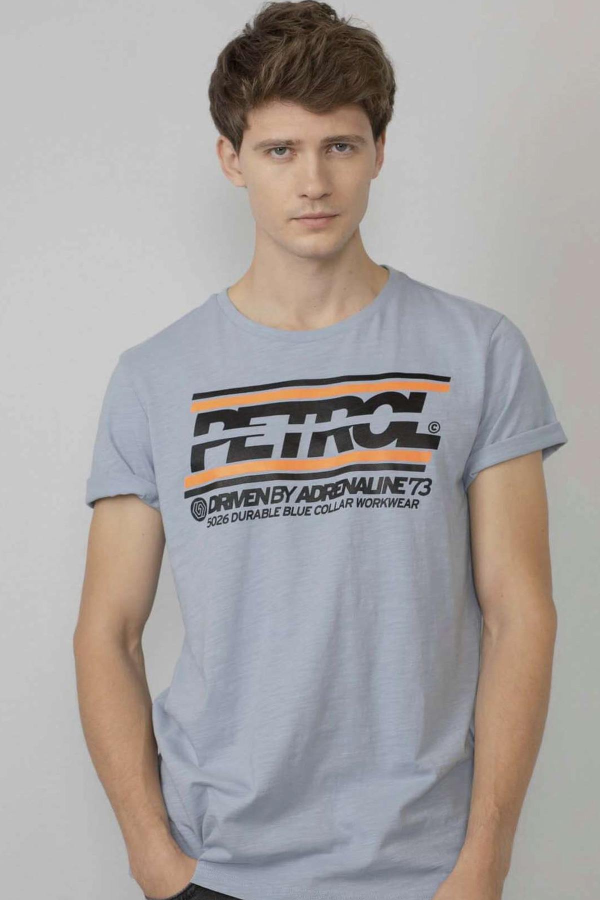 Men's blue t-shirt - Image n°1
