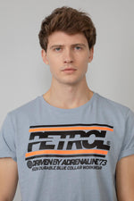 Men's blue t-shirt - Image n°2