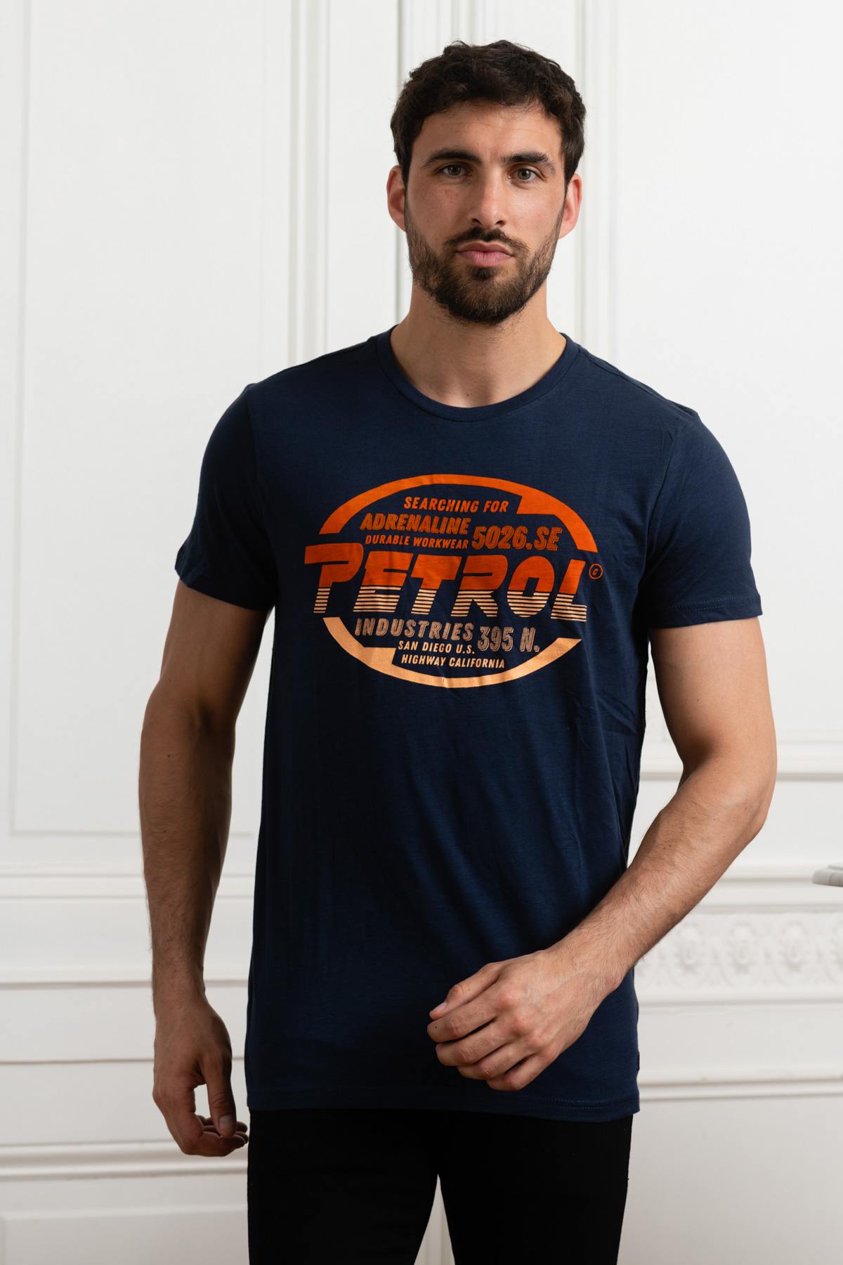 Navy blue t-shirt - Image n°1