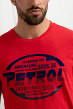 Red round neck t-shirt - Image n°3