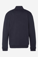 Navy blue zipped jacket - Image n°2