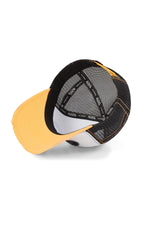 White, black and yellow trucker cap - Image n°3