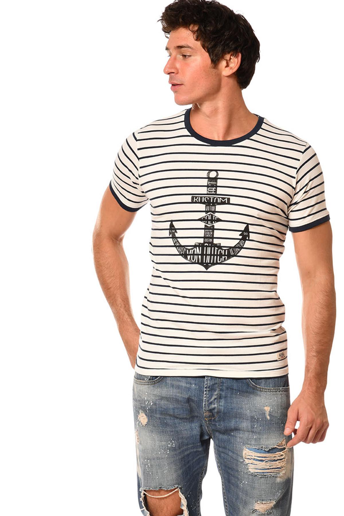 Anchor logo sailor T-shirt - Image n°1