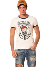 Beige sailor t-shirt - Image n°1