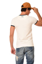 Beige sailor t-shirt - Image n°3