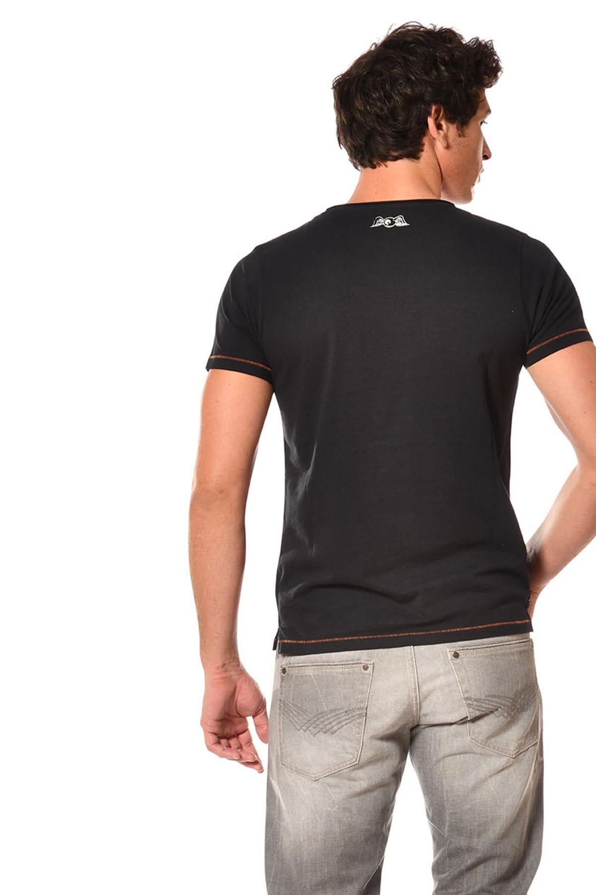 Black motorcycle t-shirt - Image n°2