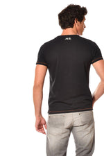 Black motorcycle t-shirt - Image n°2
