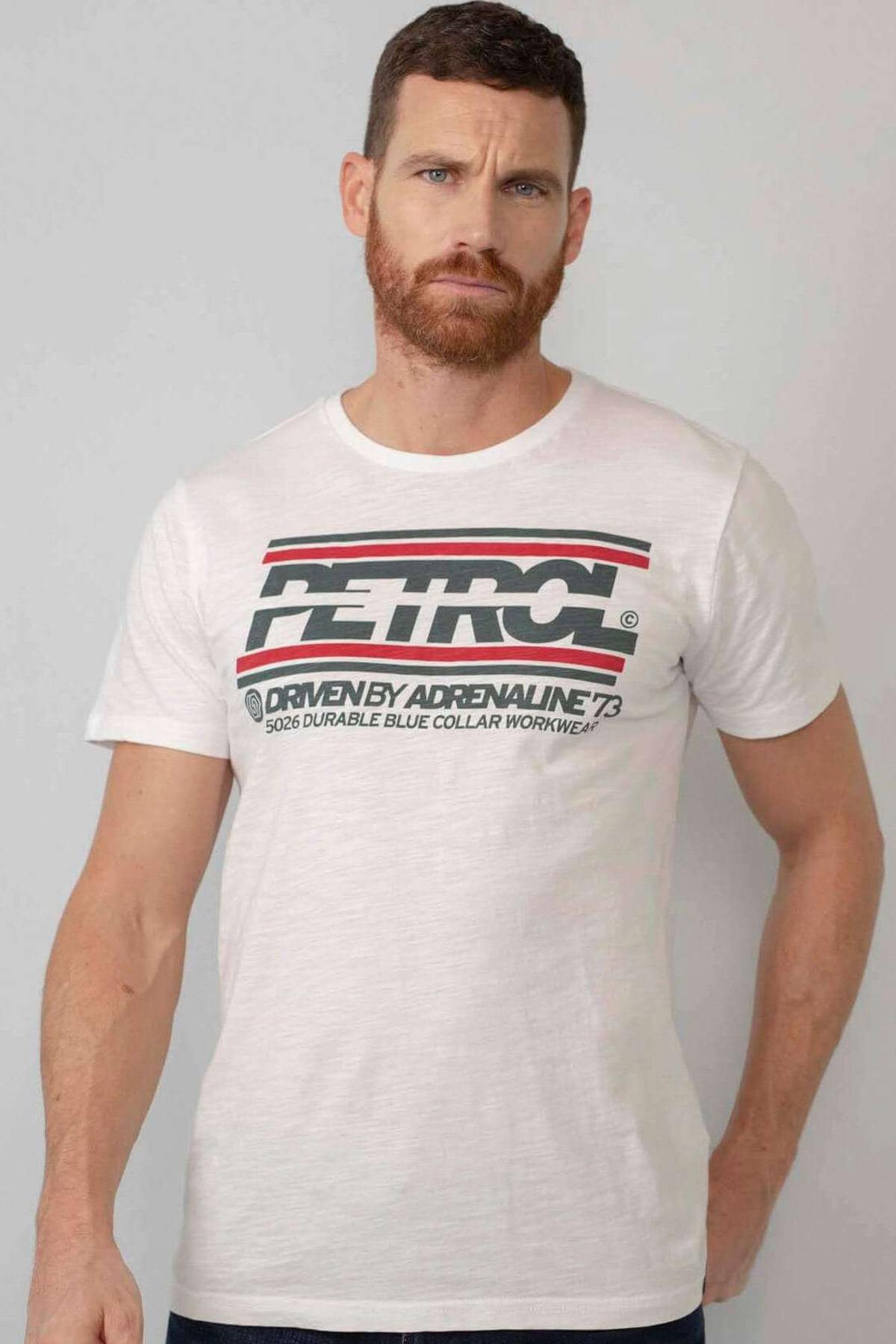 White short-sleeved t-shirt - Image n°1