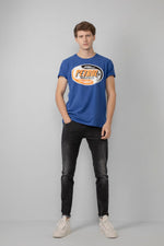 Men's blue t-shirt - Image n°4