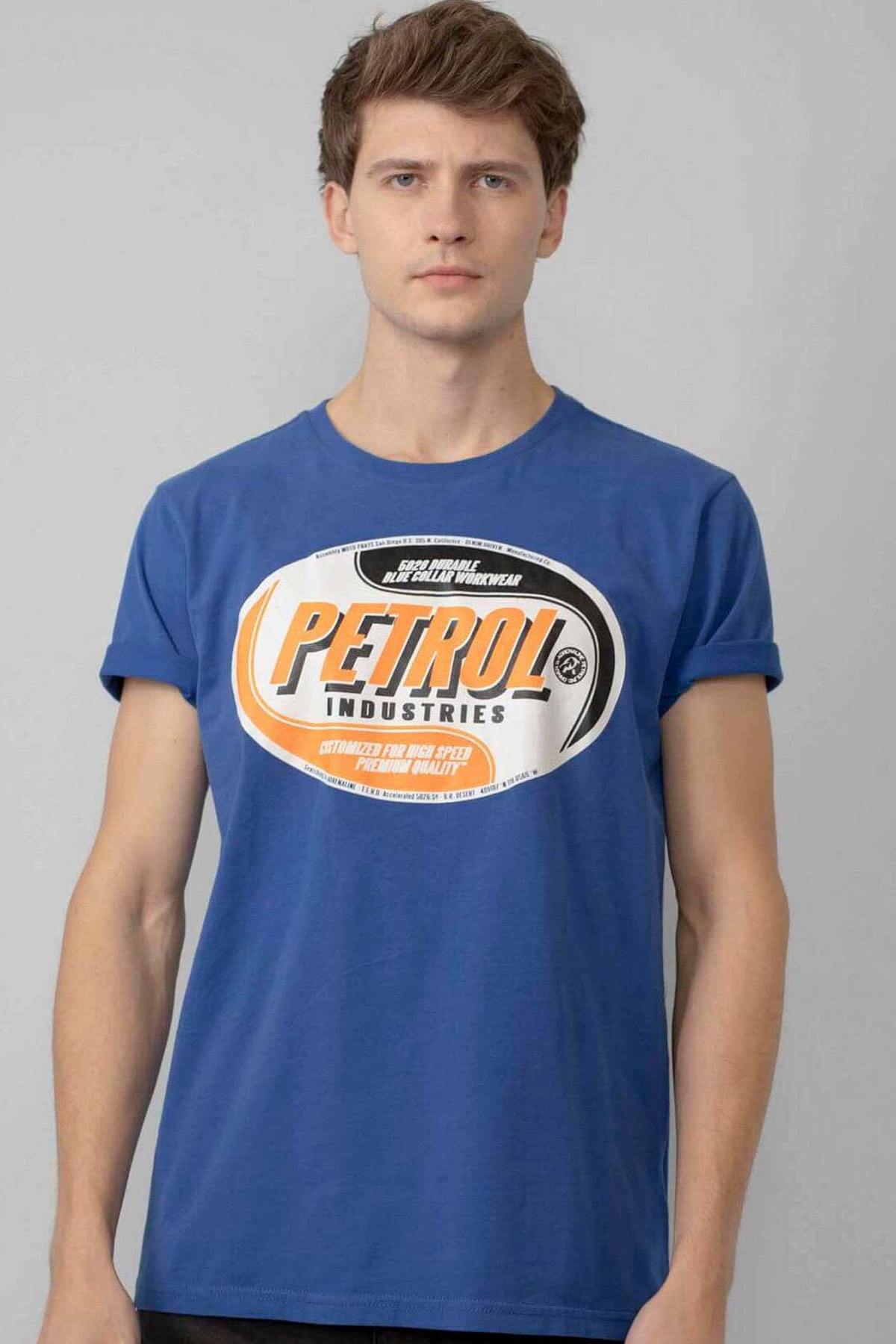 Men's blue t-shirt - Image n°1