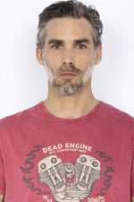 Red dead engine t-shirt - Image n°2