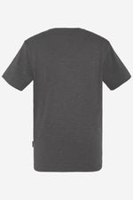Charcoal gray biker t-shirt - Image n°5