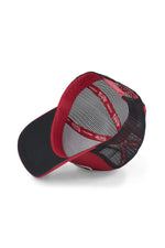 Racing cap red black white - Image n°3