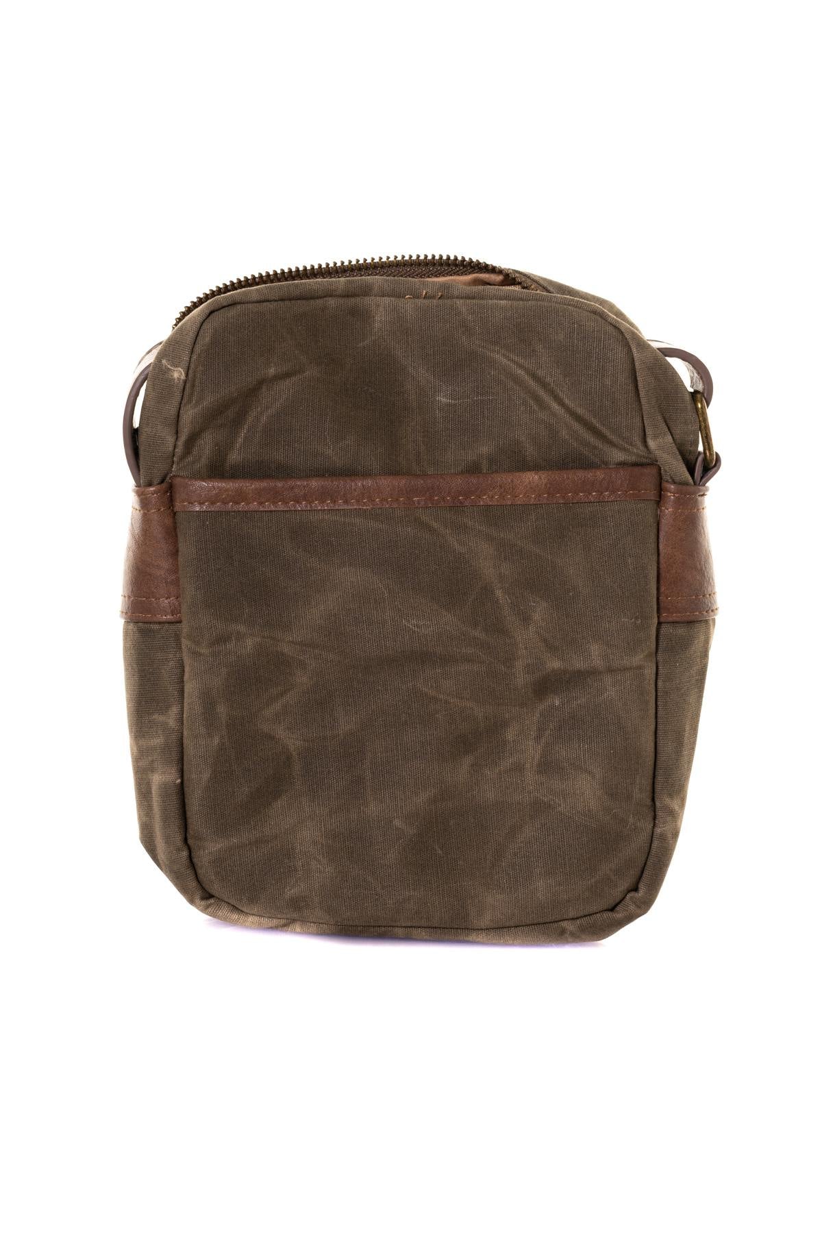 Men's khaki bag - Image n°2