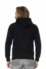Black sweater with hood - Image n°4