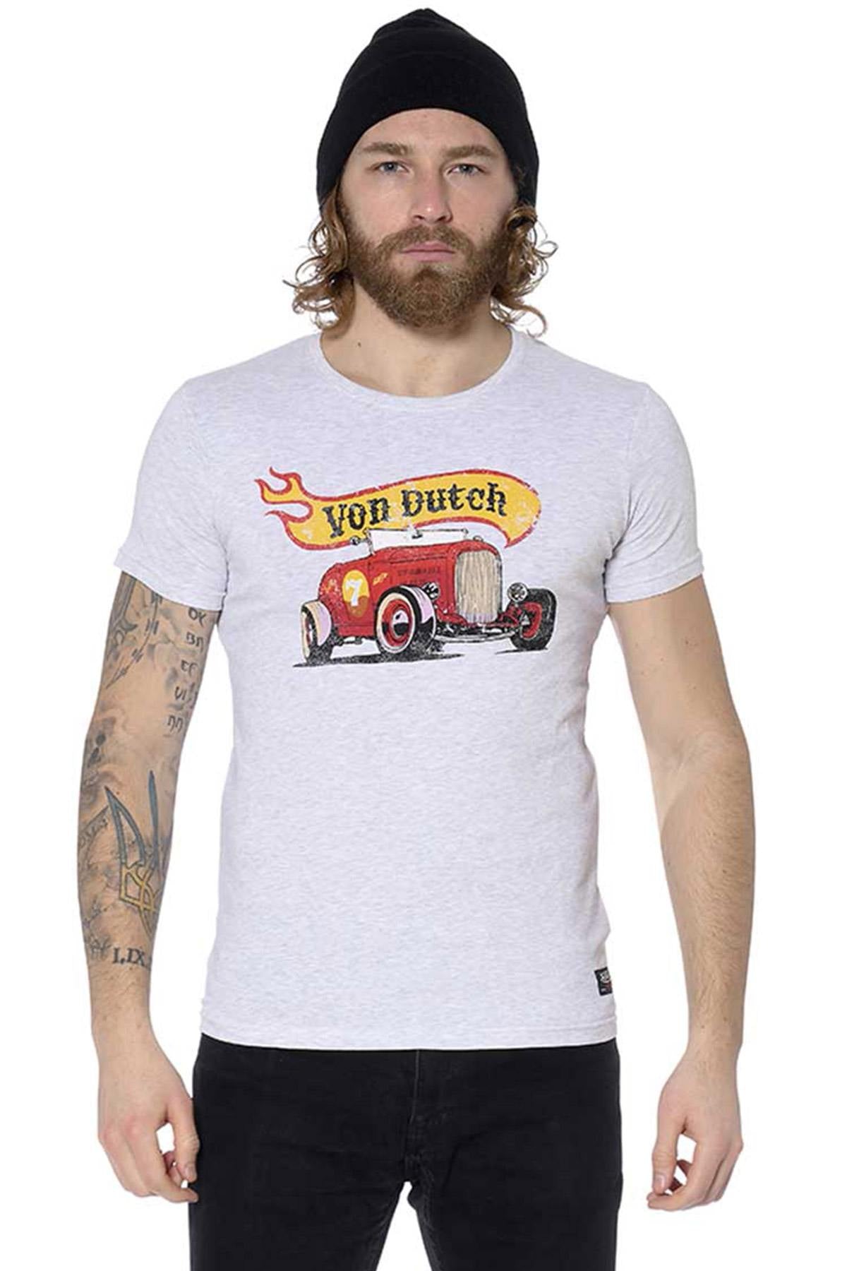 White racing t-shirt - Image n°1