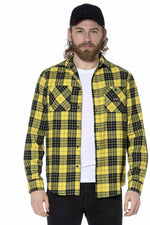 Yellow checked shirt - Image n°1