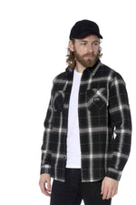 Black checked shirt - Image n°2