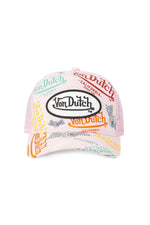 Pale pink multi-logo cap - Image n°2