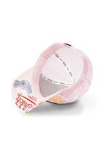 Pale pink multi-logo cap - Image n°4