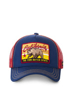 Blue and red California cap - Image n°2