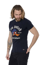 “Kustom Kulture” black V-neck t-shirt - Image n°3
