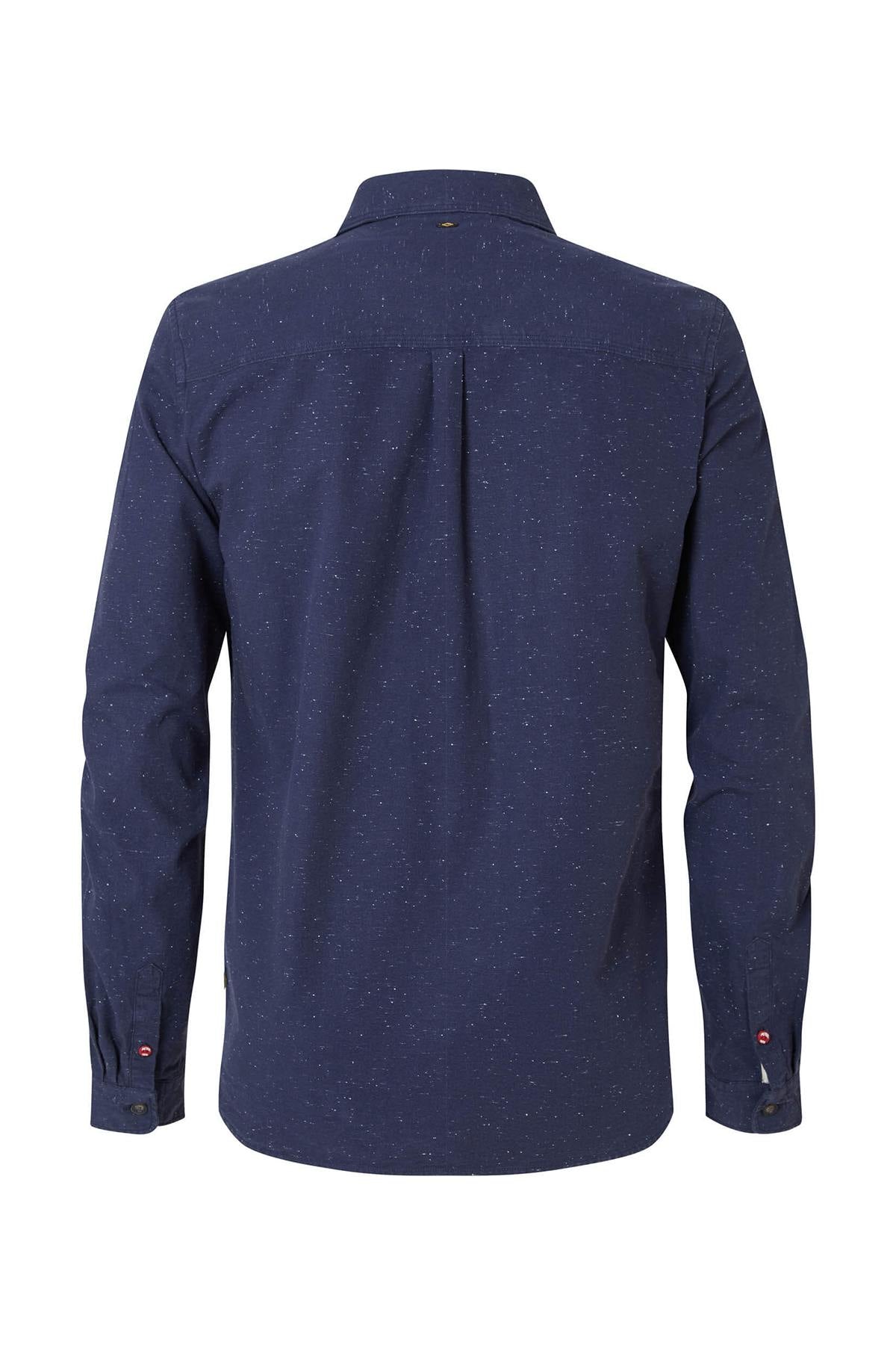 Men's denim blue shirt - Image n°7