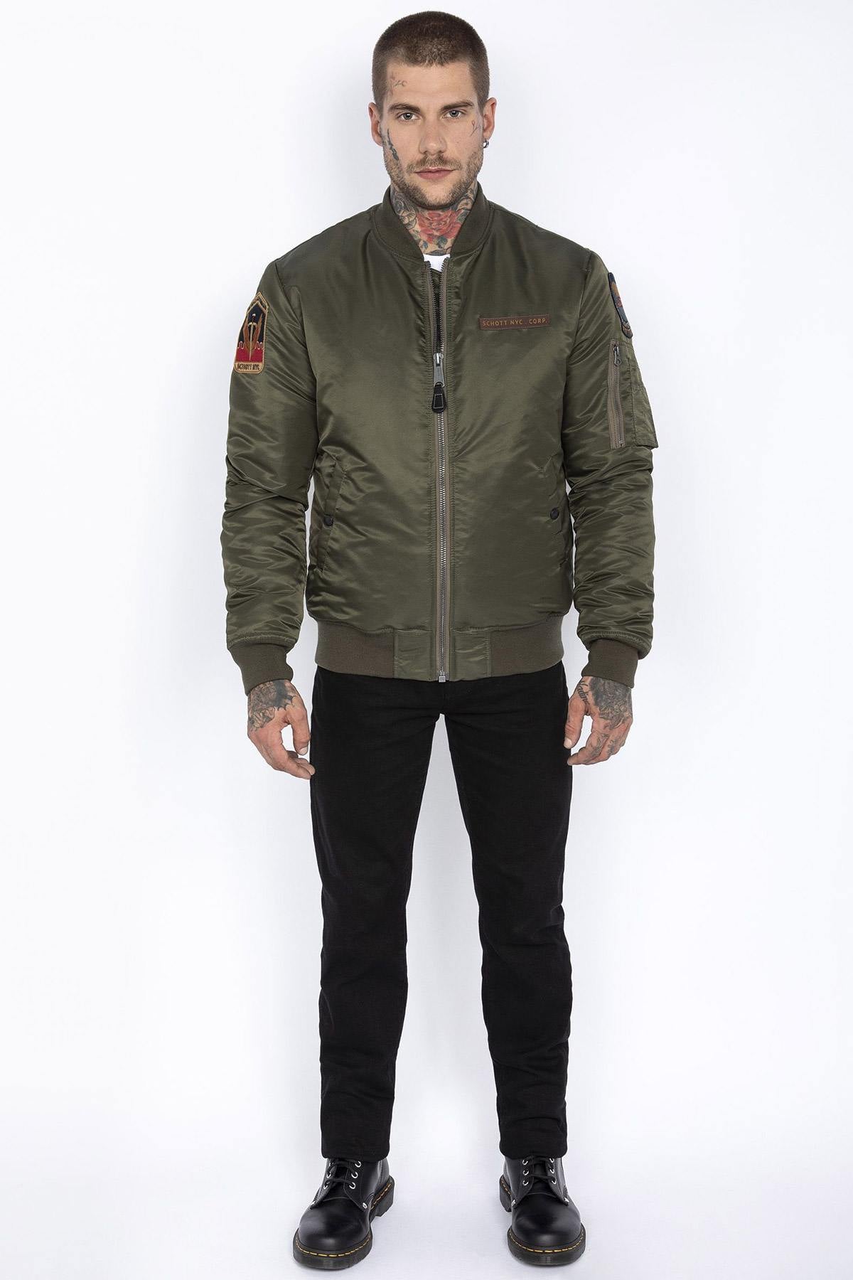 Flight Jacket MA-1 khaki - Image n°3