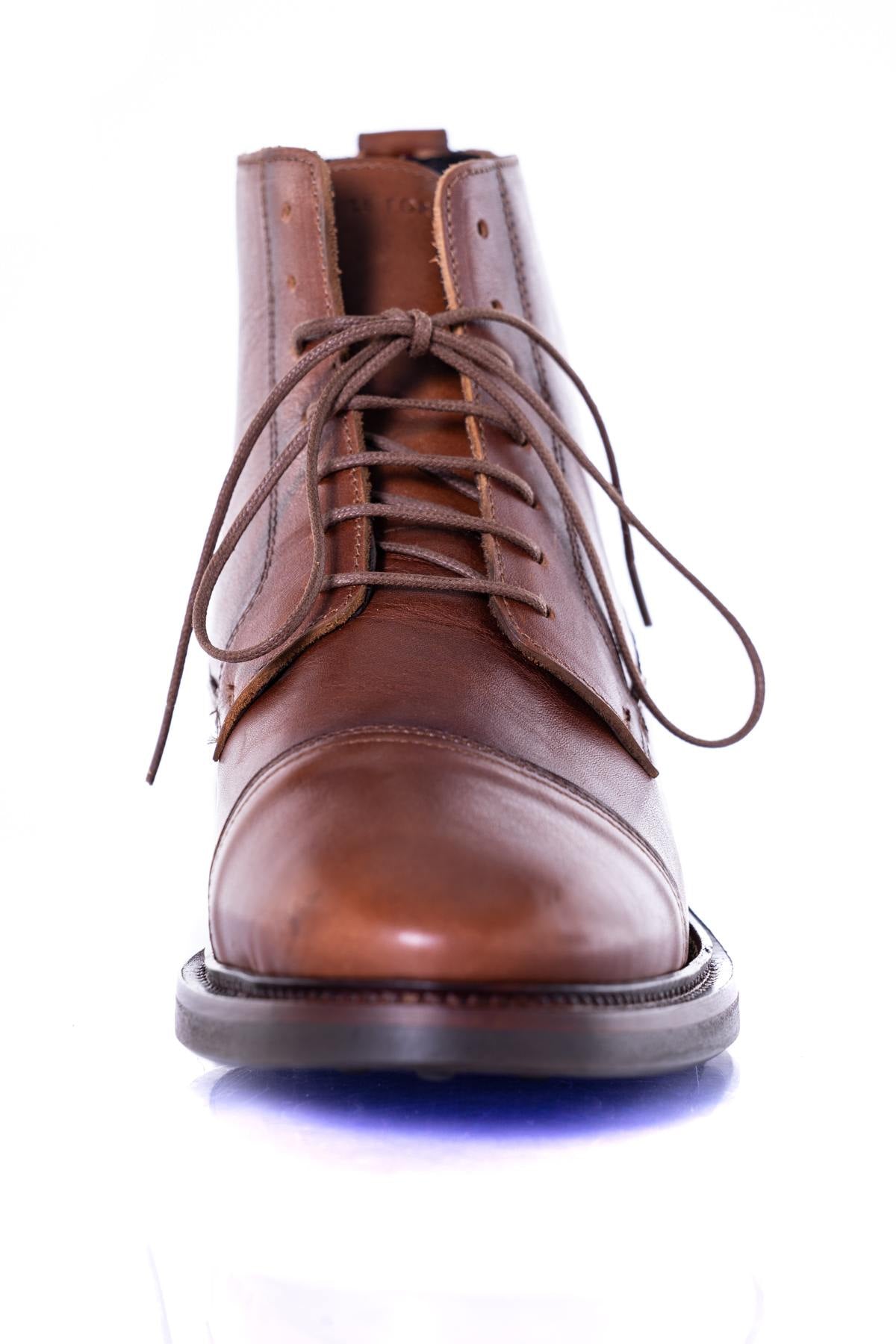  Men's cognac boots Le Formier - Image n°5